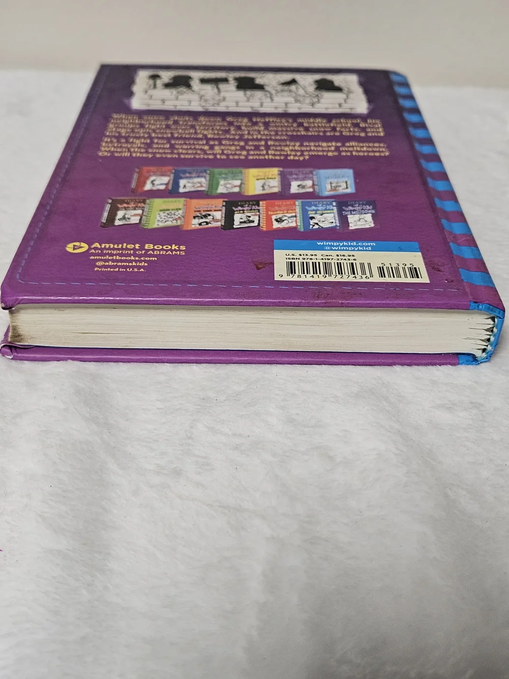 Diary Of A Wimpy Kid The Meltdown Funny Series Young Readers Teenager Hard Cover